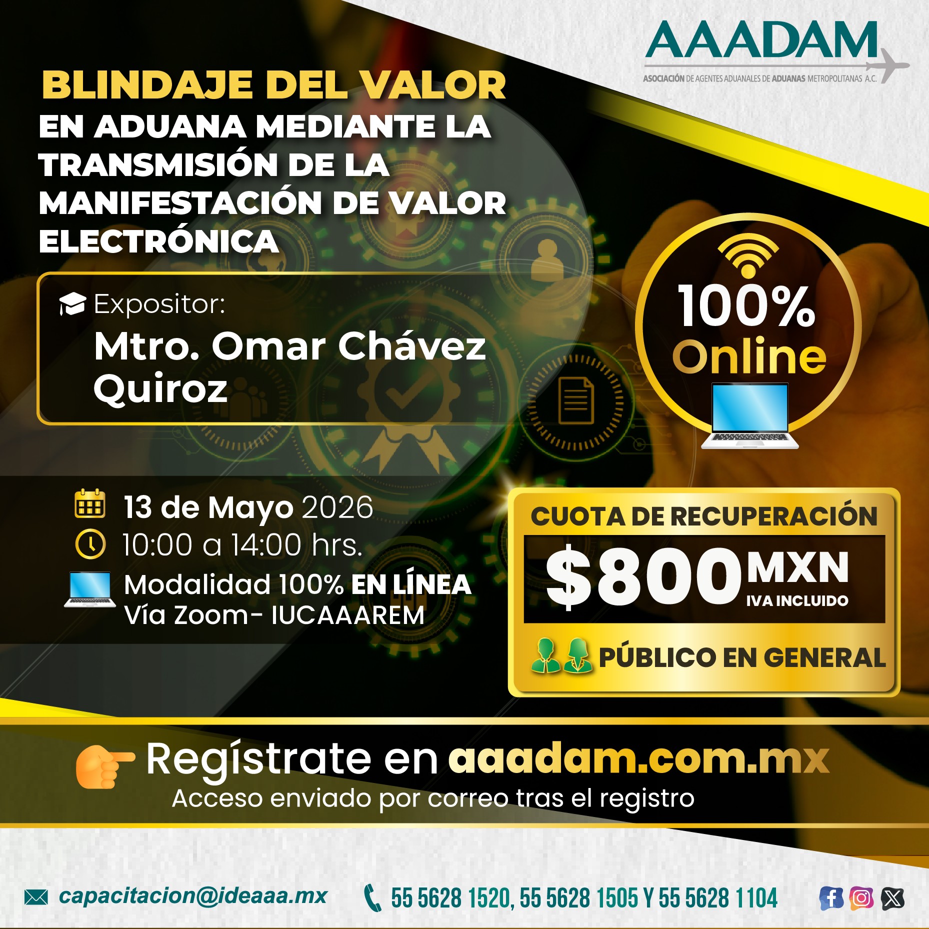 BLINDAJE DEL VALOR EN ADUANA MEDIANTE LA TRANSMISIÓN DE LA MANIFESTACIÓN DE VALOR ELECTRÓNICA