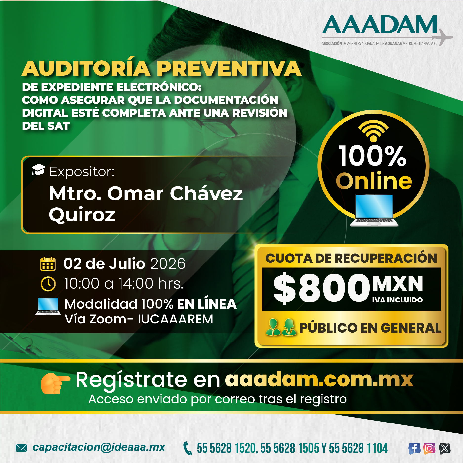 AUDITORÍA PREVENTIVA DE EXPEDIENTE ELECTRÓNICO: CÓMO ASEGURAR QUE LA DOCUMENTACIÓN DIGITAL ESTÉ COMPLETA ANTE UNA REVISIÓN DEL SAT
