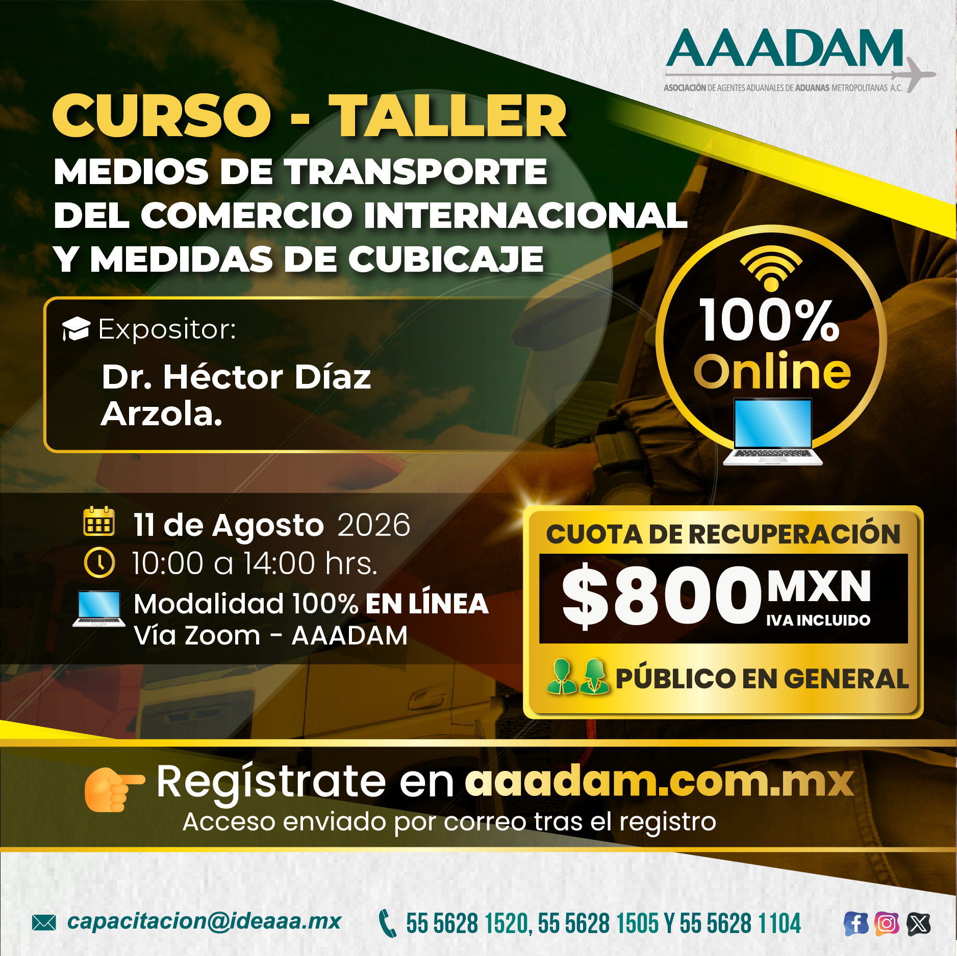 MEDIOS DE TRANSPORTE DEL COMERCIO INTERNACIONAL Y MEDIDAS DE CUBICAJE